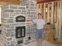 Masonry Heater - Kingston Frontenac Limestone